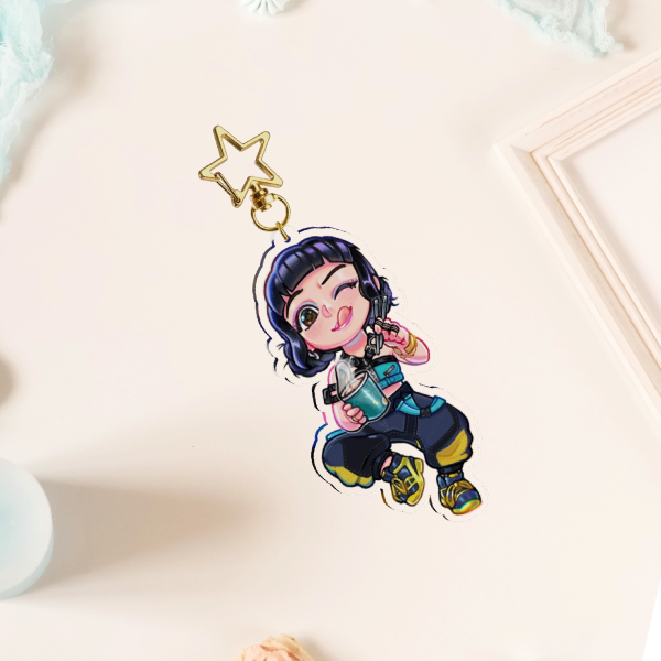 Foodie Zoey~ | Acrylic Keychain