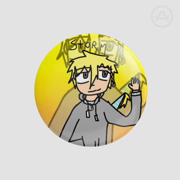 Character Pin: Storm Dash