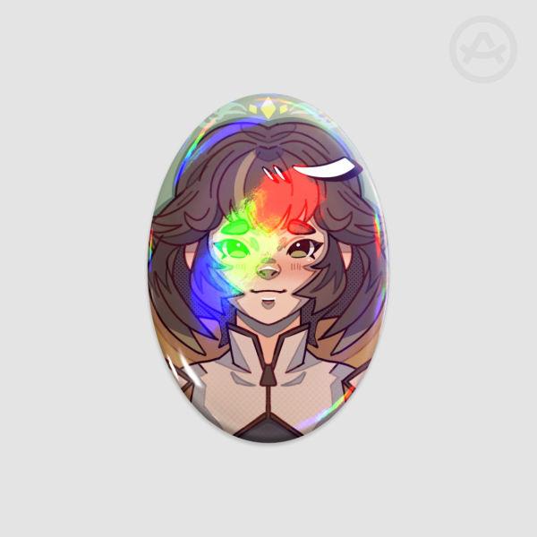 (FFXIV) Sphene Alexandros Oval Button