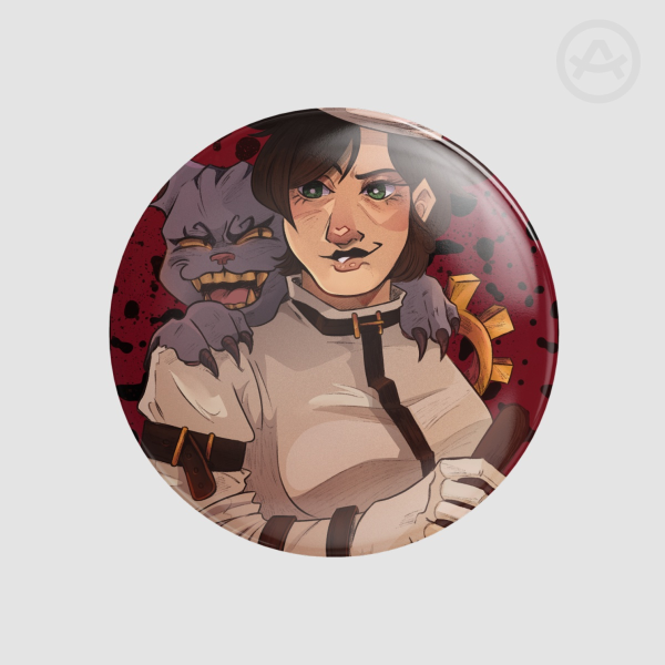 A Wonderous Pair Button