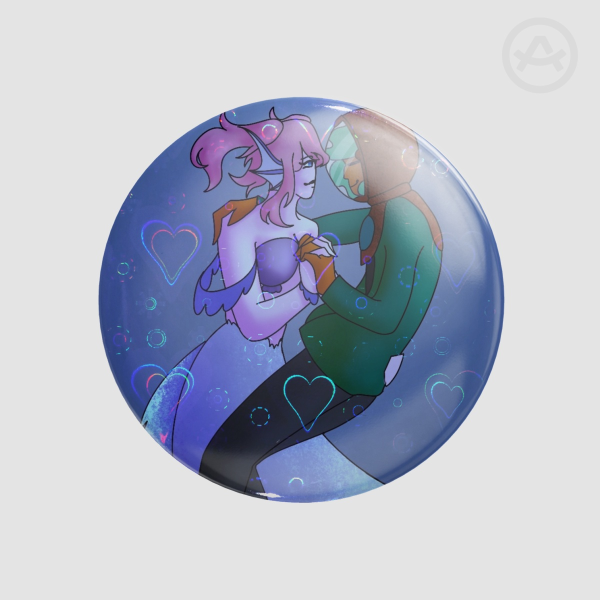 Ocean Lesbians Badge