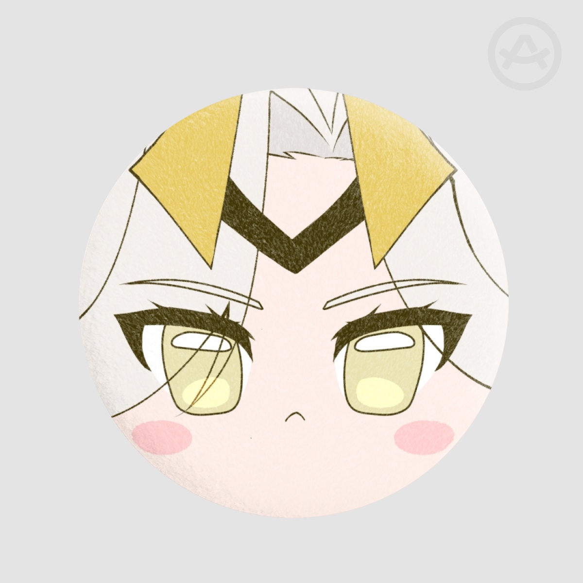 Queen Plush Badge
