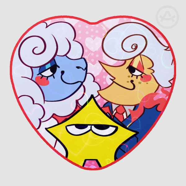 Weather Duo + Starwalker Heart Sticker