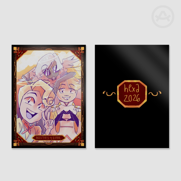 Besties 4 Ever || Saint Peter, Emily and Abel Fan Card