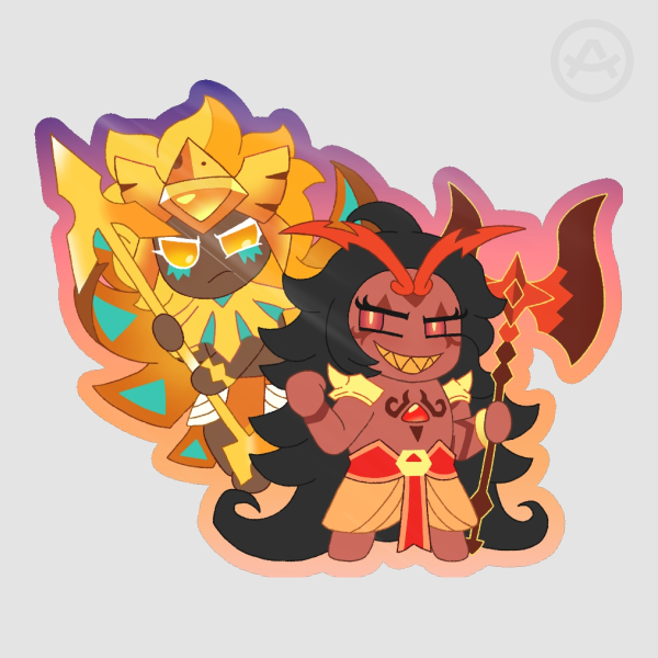 Abundance and Destruction Stickers