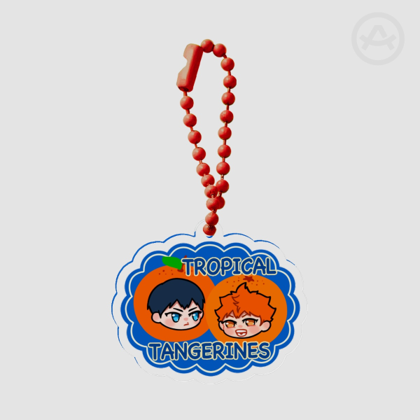 “Fruit Sticker” Kagehina Keychain