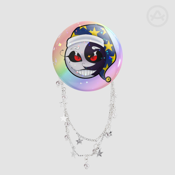 Moondrop Badge With Chains