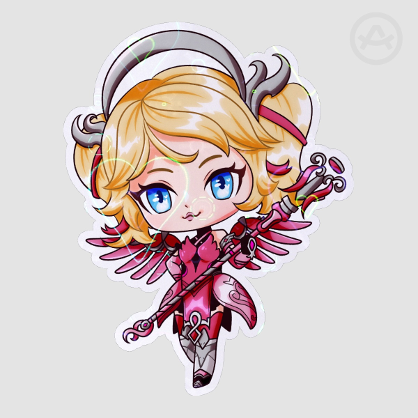 Pink Mercy Sticker