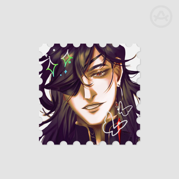 Hua Cheng Hot Stamping Stamp Stickers