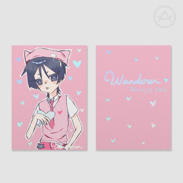 Wanderer's Valentines day! Photocard