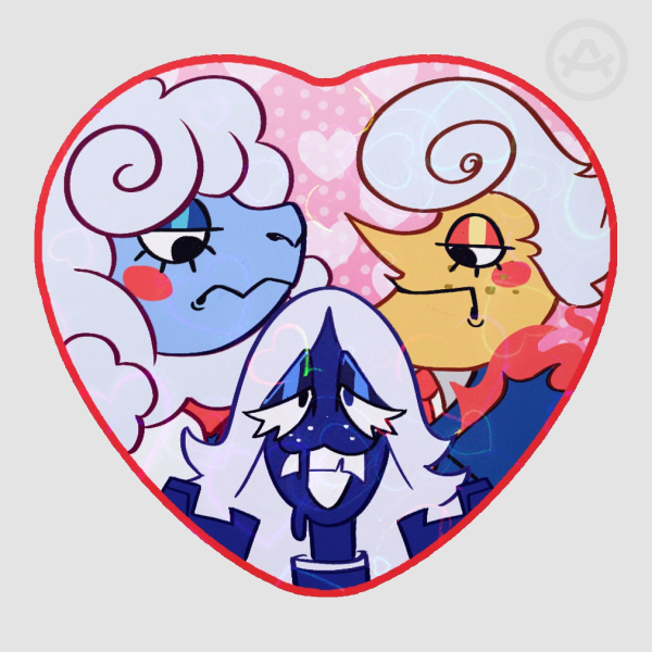 WeatherKaard Heart Sticker
