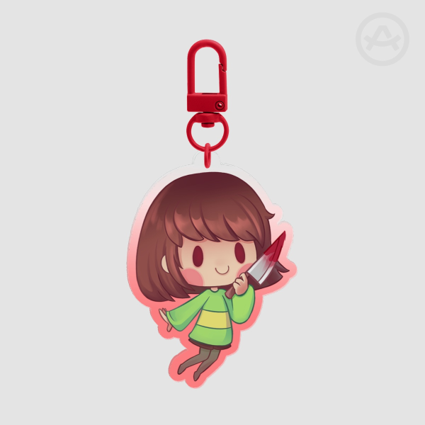 Undertale Chara Clear Charm