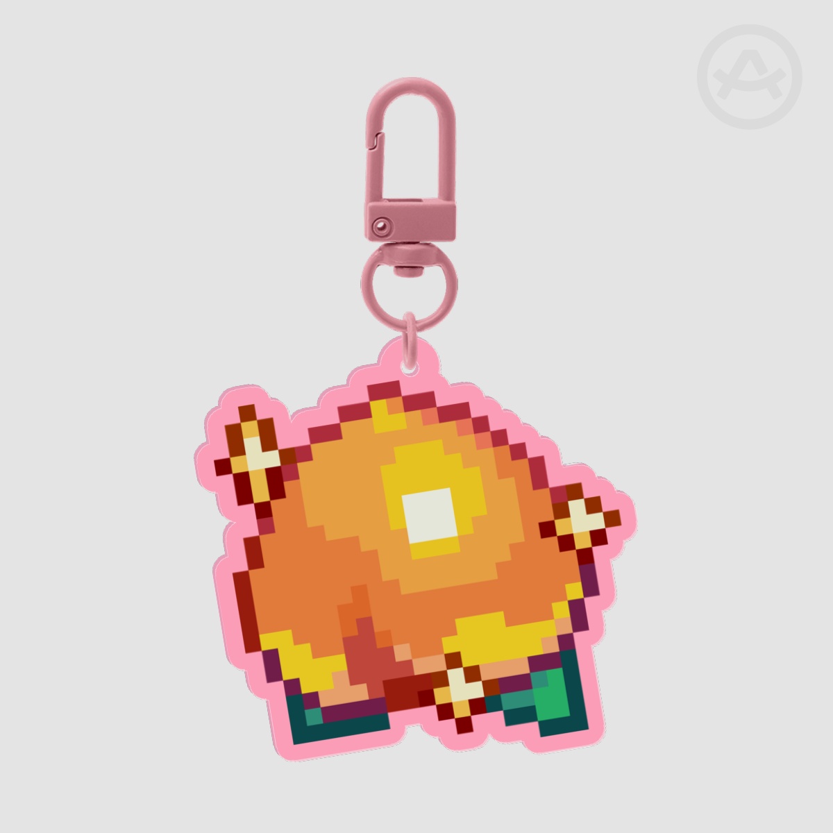 🍑 MINI Perfect Peach Charm - Animal Crossing