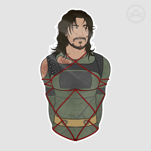 Convict Shibari Sticker