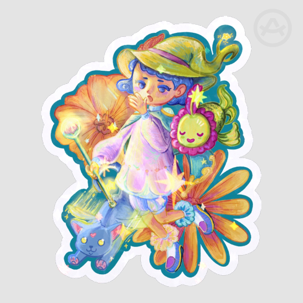 Anni Die Cut Stickers Holo Star