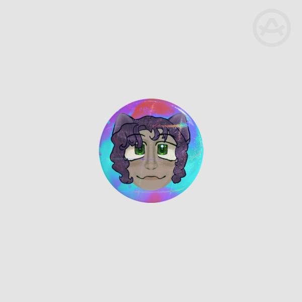 European mink Wireface badge