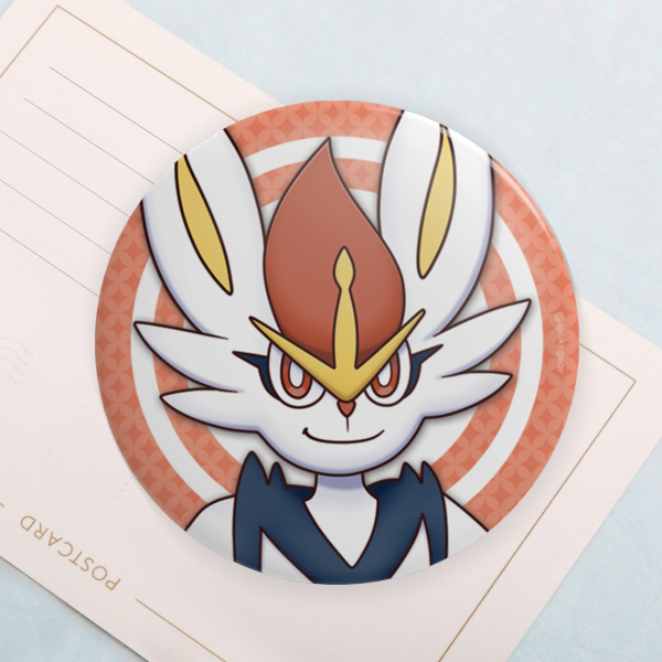 Cinderace (Button Pins)