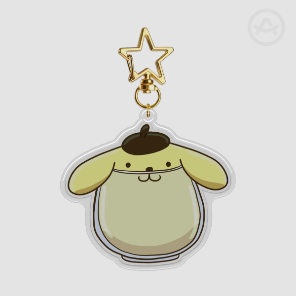 Pompompurin Cup Keychain