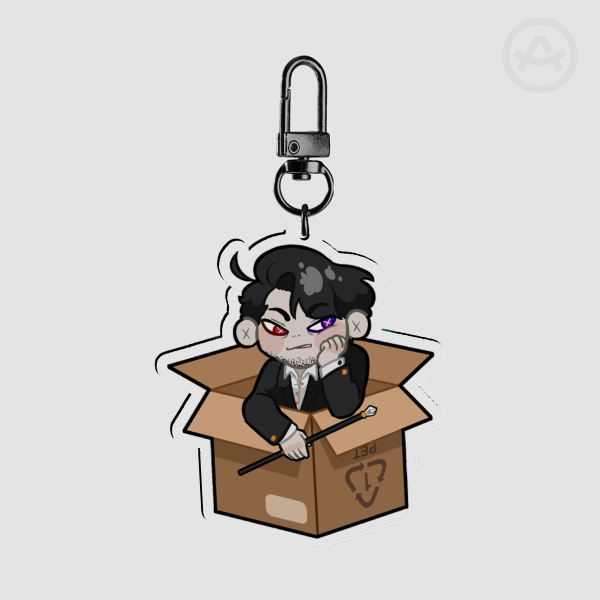 Darkiplier Acrylic Keychain