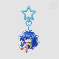 [OC] Kiyomi Clear Acrylic Keychain