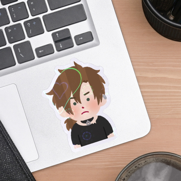 Farz Murphy Die Cut Sticker