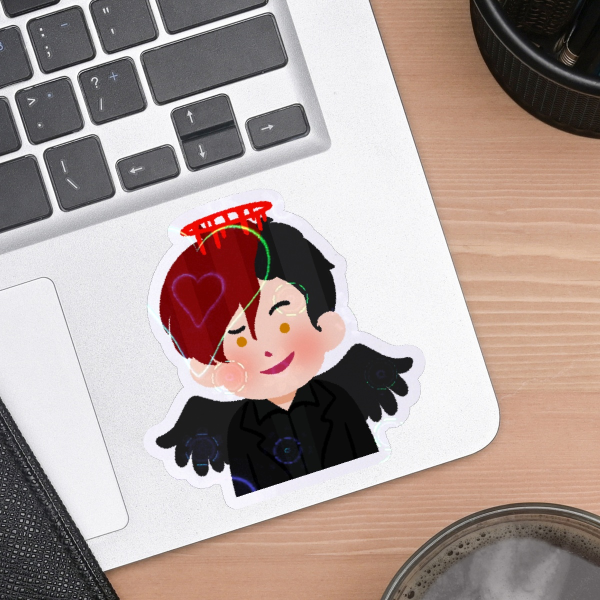 Cain Zeitgeist Die Cut Sticker