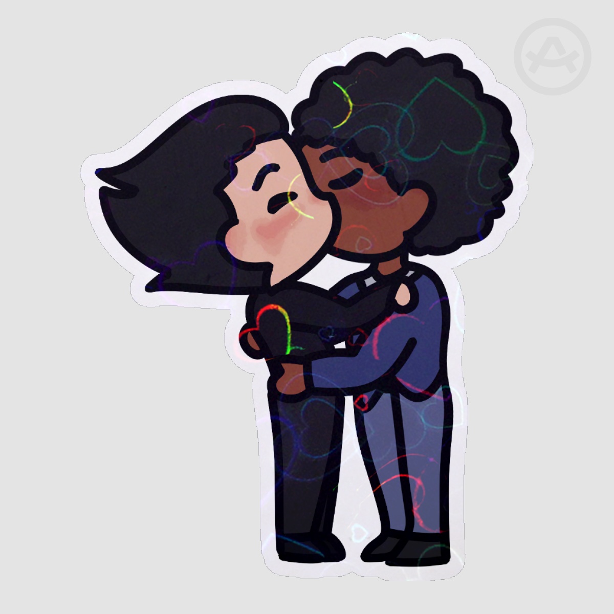 Redcreak Smooch Sticker