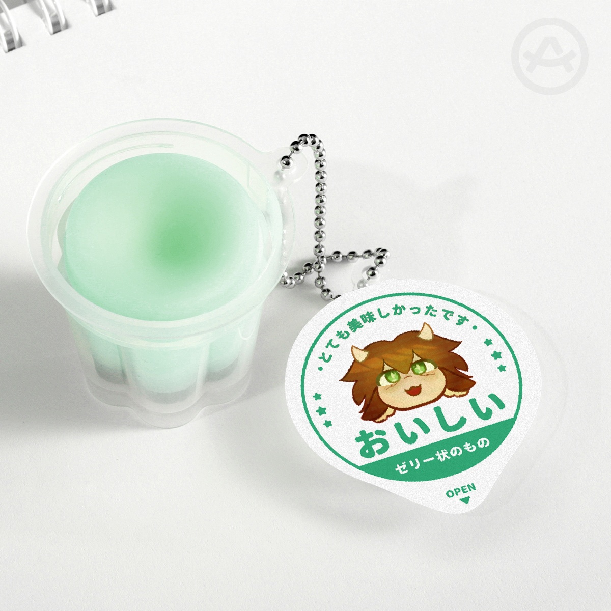 maybelle Squishy Pudding Jelly Keychains