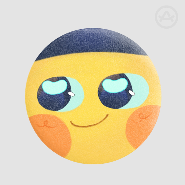 Mame tchi Plush Button