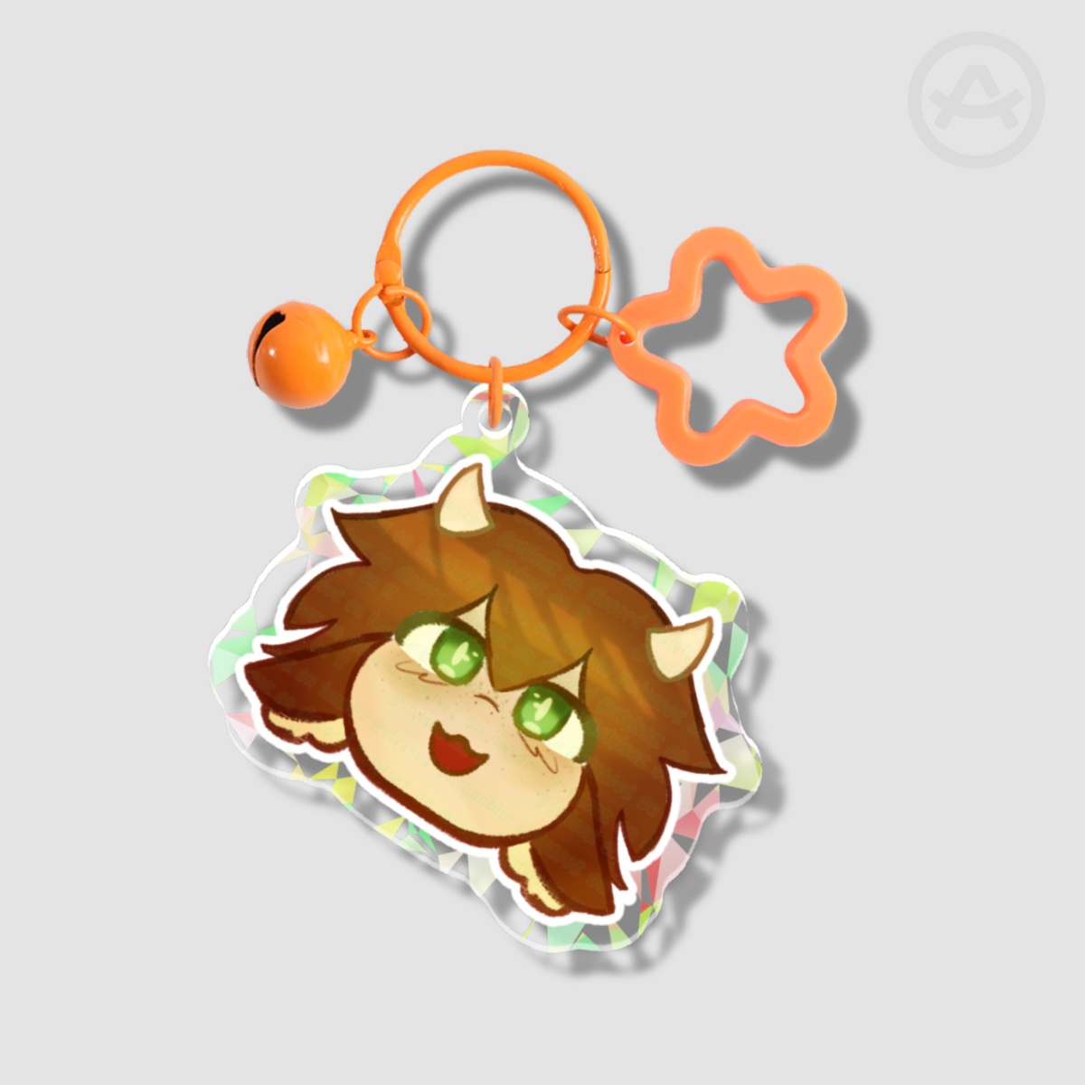 Maybelle Broken Glass Acrylic Keychains
