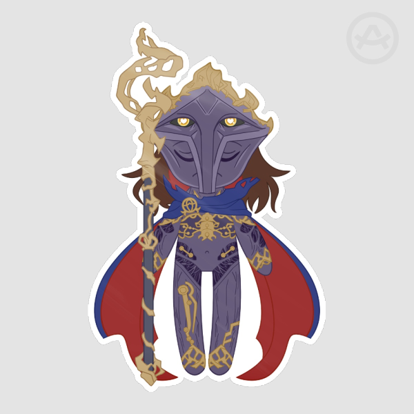 Machine Herald Die Cut Sticker