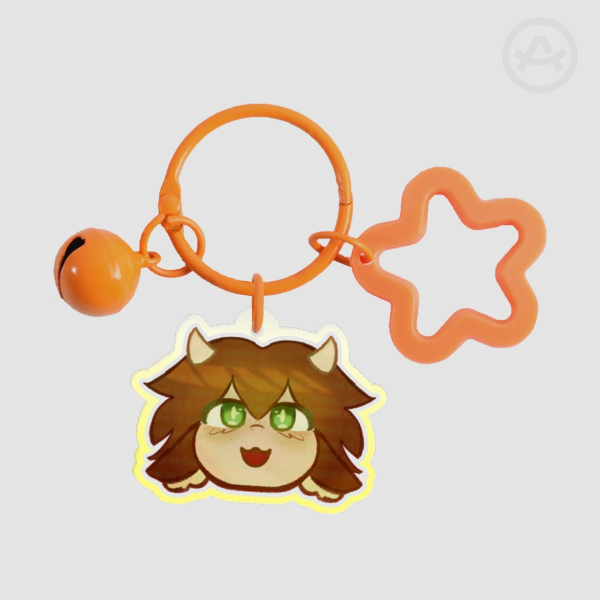 maybelle Colored Edge Acrylic Keychains