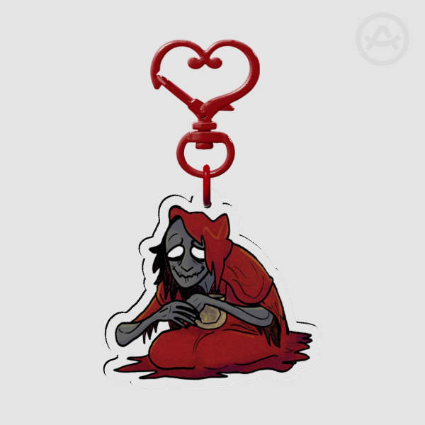 Chappie Clear Acrylic Keychain