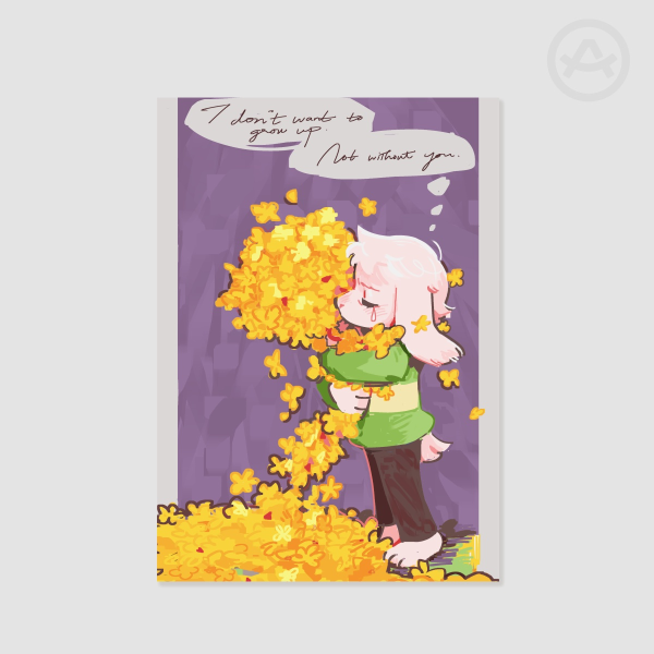 Asriel Poster Printing || Undertale