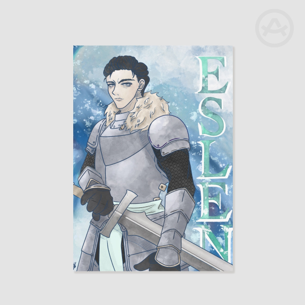 "Eslen, Hand of Judgment" Art Print