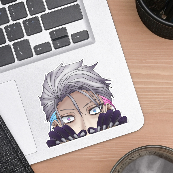 Gavis Bettel Peeker Sticker