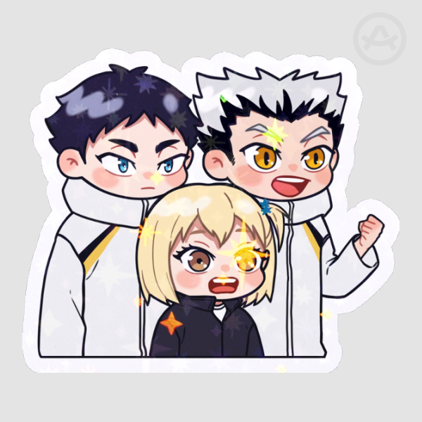 Bokuakayachi Cheering Sticker