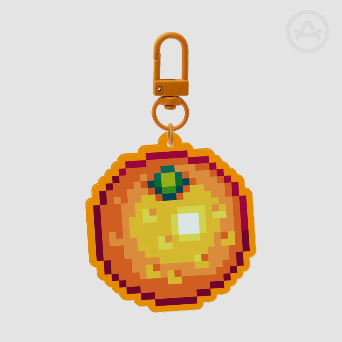🍊 MINI Orange Charm - Animal Crossing