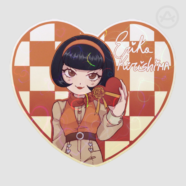 Eriko Heart Sticker