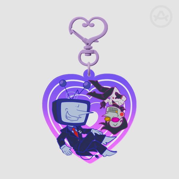 Spamtenna Defernull AU Acrylic Keychain