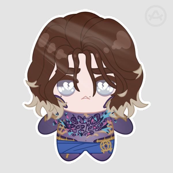 Heartburn Viktor Die Cut Sticker