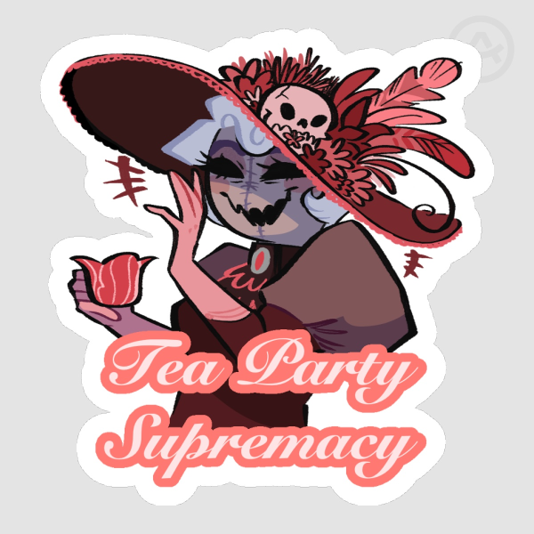 Rosie Tea Supremacy Die Cut Stickers