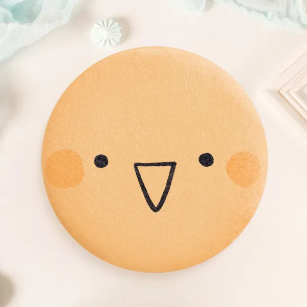 Happy Plush Badge