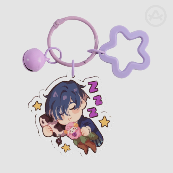 Obey me! Belphegor Acrylic Keychain