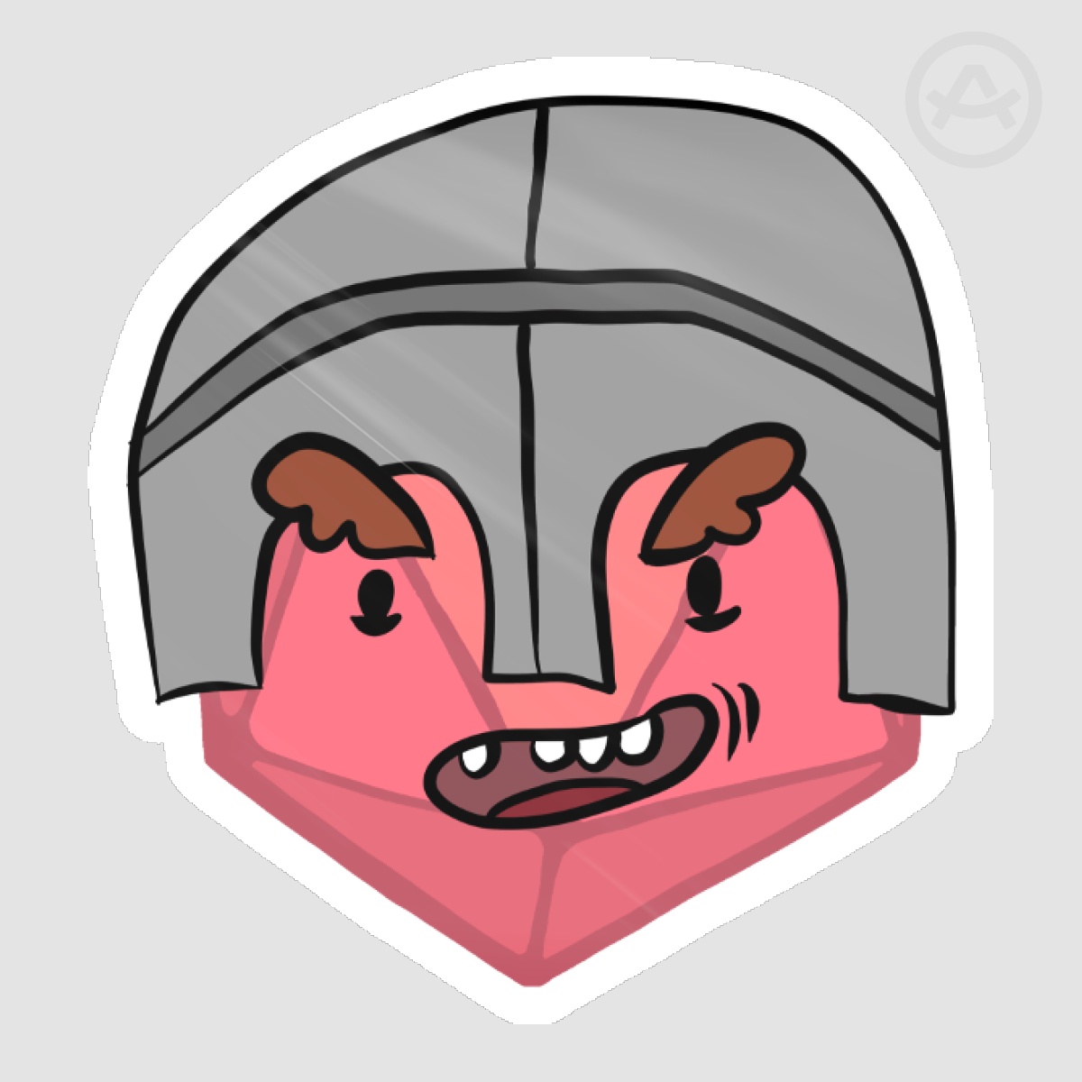 Dice Face Die Cut Stickers