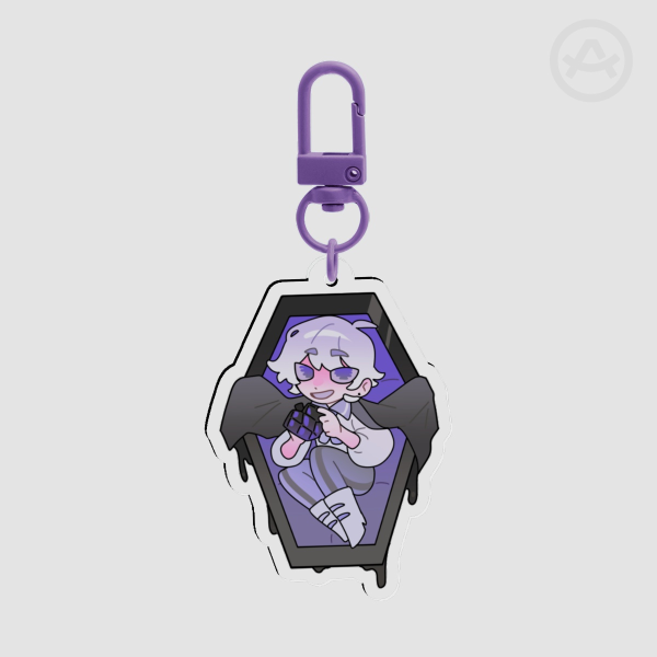 Lucien coffin keychain