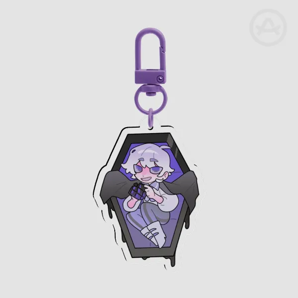 Lucien coffin keychain