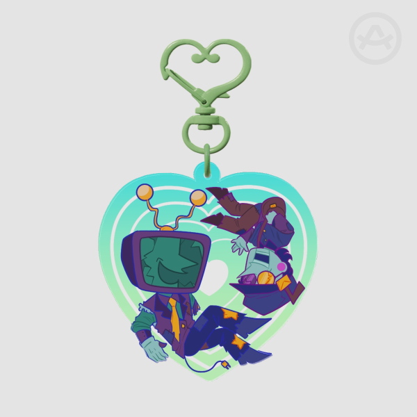 Spamtenna Undertale AU Acrylic Keychain