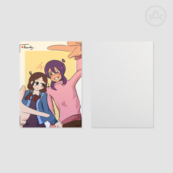 Maucy (Maki Kraft x Trucy Wright) Photocard Ace Attorney (Gyakuten Saiban) OC x Canon