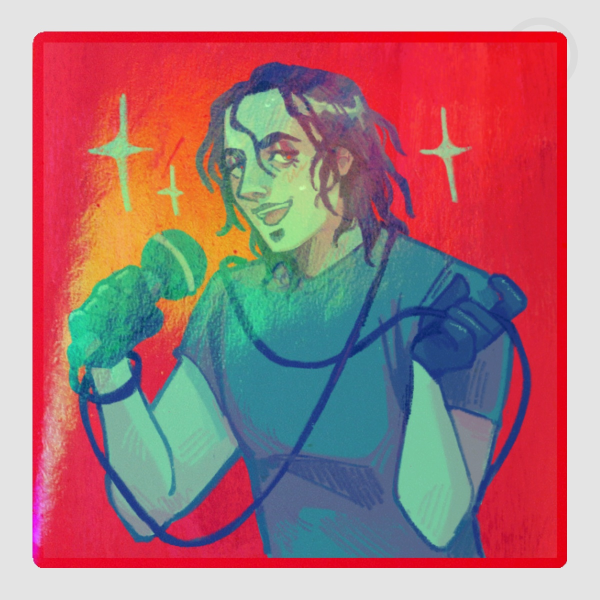 MCR - Gerard Way Sticker